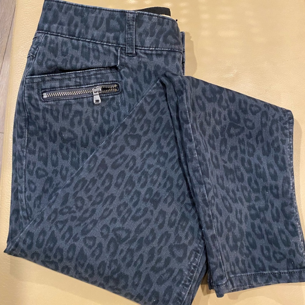 Democracy Absolution Leopard Print Denim